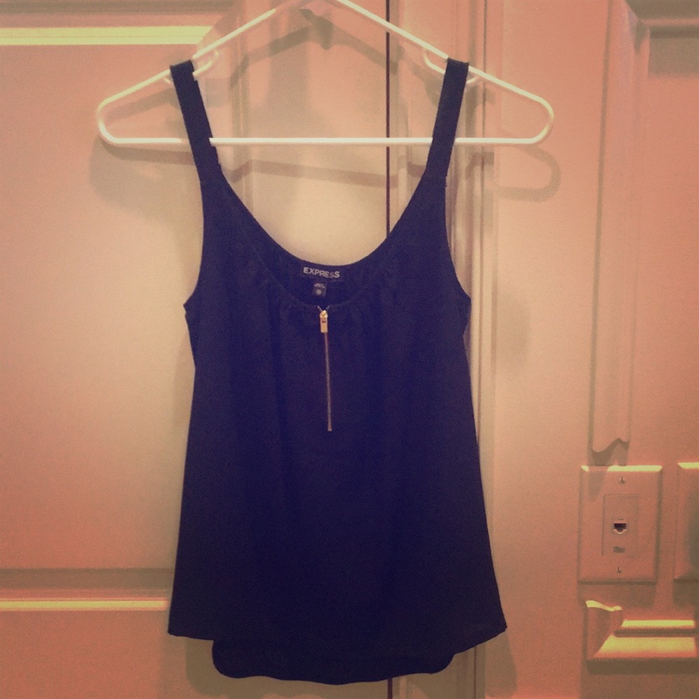 Express Zipper Front Tank